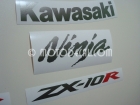 KAWASAKI ZX-10R 2005 SILVER DECAL KIT